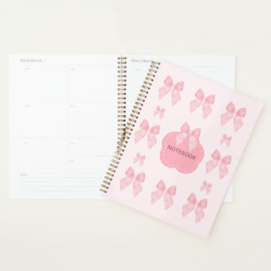 Pink Peony Notebook Elegant Floral Design