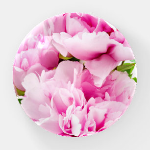 Pink Peony Paperweight