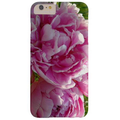 Pink Peony photo cottage farmhouse floral garden Barely There iPhone 6 Plus Case