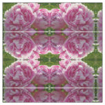 Pink Peony photo cottage farmhouse floral garden Fabric