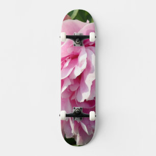 Pink Peony photo cottage farmhouse floral garden Skateboard Deck