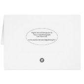 Pink Peony Photograph Cards (Back Horizontal)