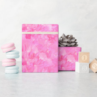 Pink Peony Thermal Tumbler Wrapping Paper