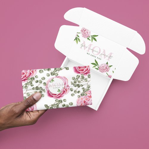 Pink Peony Tissue Paper 
