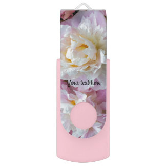 Pink Peony USB flash drive 8GB