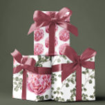 Pink Peony Wrapping Paper Sheets<br><div class="desc">Celebrate any special occasion with this beautiful pink peony wrapping paper set!</div>