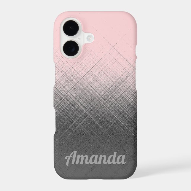 PINK - Personalizable Case-Mate iPhone Case (Back)