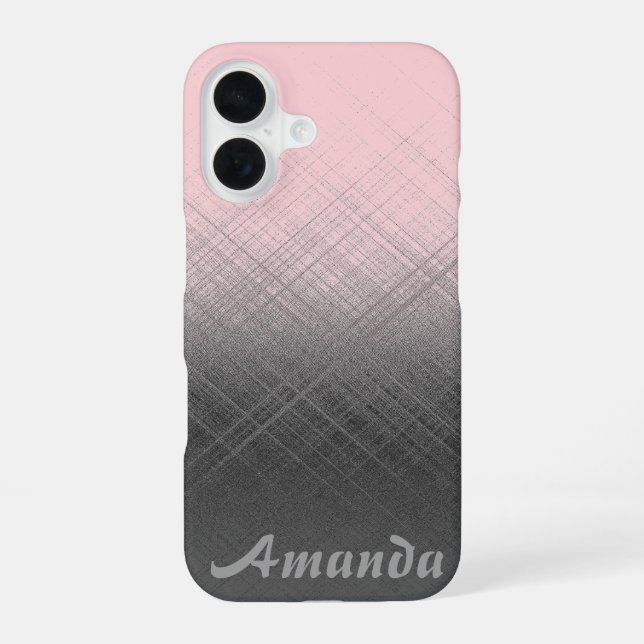 PINK - Personalizable Iphone Case (Back)
