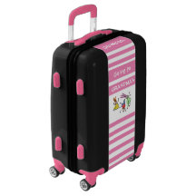 personalized childrens luggage on wheels