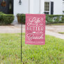 Pink | Personalized Life is Better at the Beach Garden Flag
