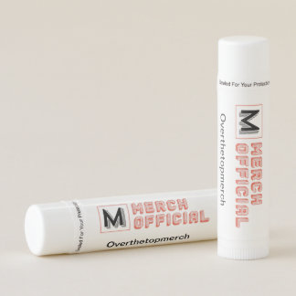 Pink Personalized Lip Balm Bulk Favors Natural