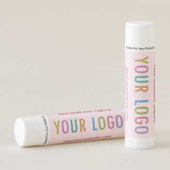 Pink Personalized Lip Balm Bulk Favors Natural by MISOOK at Zazzle