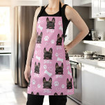 Pink Personalized Pet Photo Dog Lover Instagram Apron<br><div class="desc">Show off your love for your furry companion with the "Cute Custom Love Paw Print Dog Lover Pet Photo" design. This personalized product allows you to feature your favorite pet photo, creating a heartwarming tribute to your beloved dog. With an adorable paw print motif and customizable options, it's the perfect...</div>