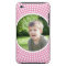 Pink personalized photo iPod touch case