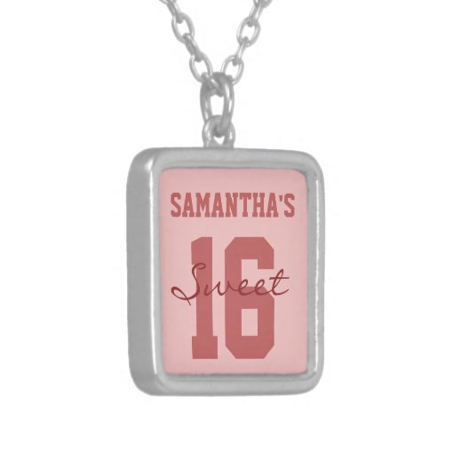 Sweet sixteen pendant Clearance