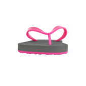 Pink Personalized Women's Flip Flops (Front)