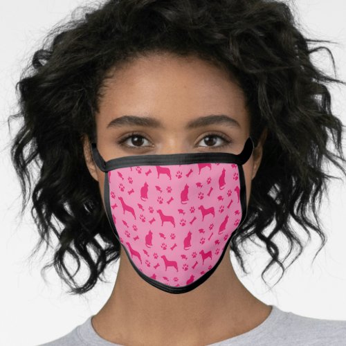 Pink Pet Facemask Face Mask
