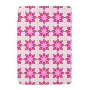 Pink Petal Mosaic pattern iPad Mini Cover