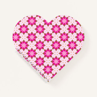 Pink Petal Mosaic pattern Notebook