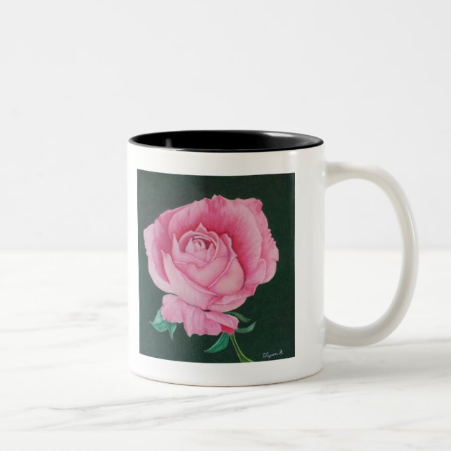 Pink Petals Mug (Right)