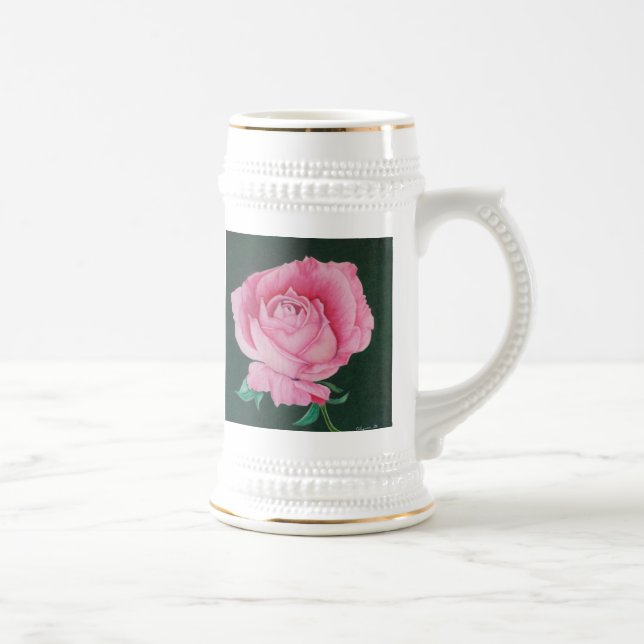 Pink Petals Stein (Right)