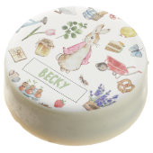 Pink Peter the Rabbit Chocolate Covered Oreo (Angled)