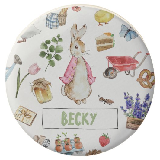 Pink Peter the Rabbit Chocolate Covered Oreo (Front)