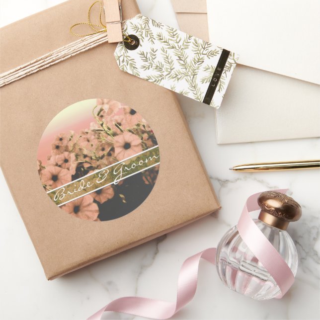 Pink Petunia Stickers (Gifting)