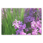 Pink Phlox and Grass Summer Floral Tissue Paper