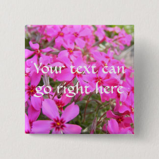 Pink Phlox Button