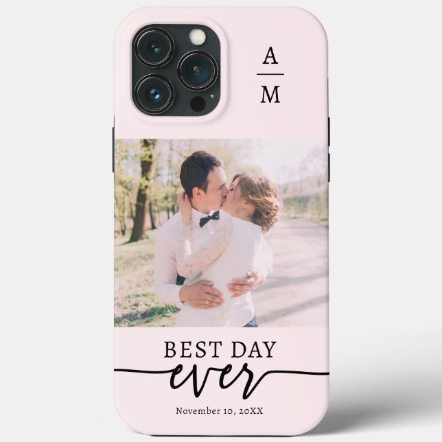 Pink Photo Phone Case (Back)