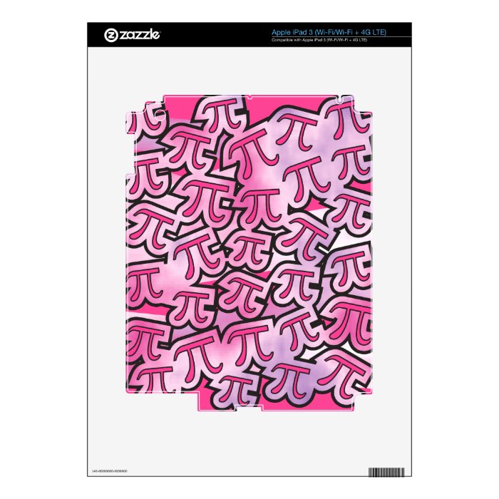 Pink Pi Social iPad 3 Skin