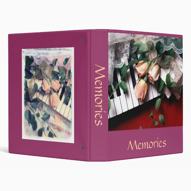 pink piano binder (Background)
