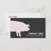 Pink Pig Business Card (Front/Back)