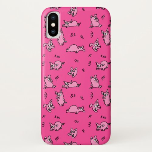 Pink Pig Funny Phone Case