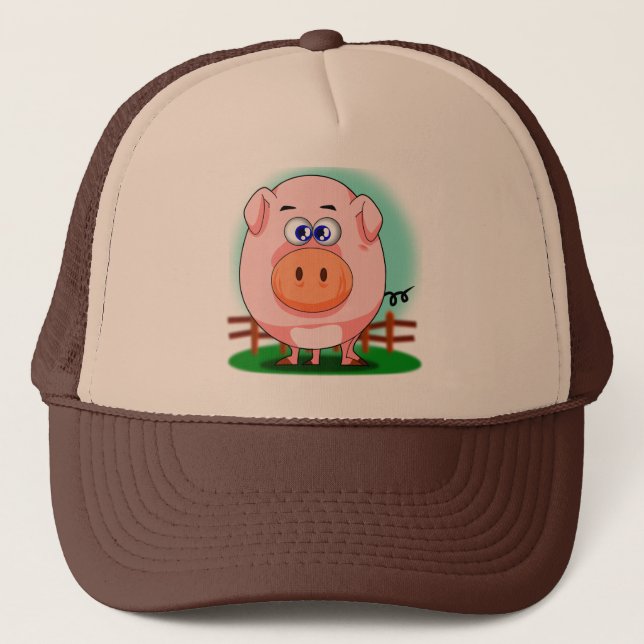 Pink Pig Hat (Front)