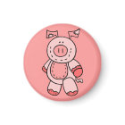 Pink Pig Magnet