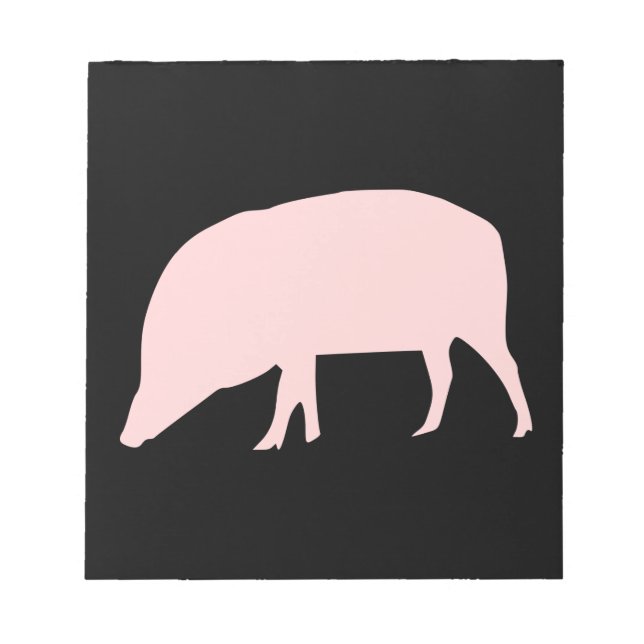 Pink Pig Notepad (Front)
