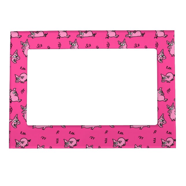 Pink Pig Photo Frame (Front)