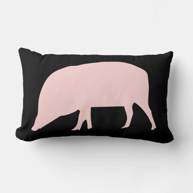 Pink Pig Pillow (Front)