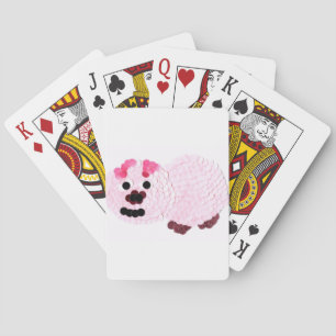 Pink Pig Poker Cards