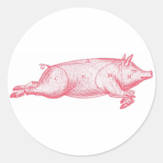 Pink Pig Sticker