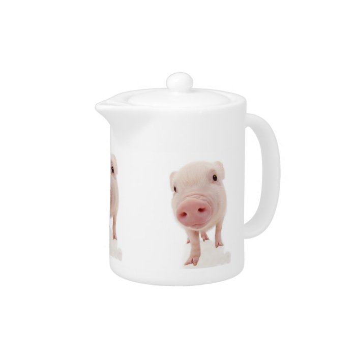 Pink Pig Teapot