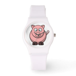 Pink Pig Watch