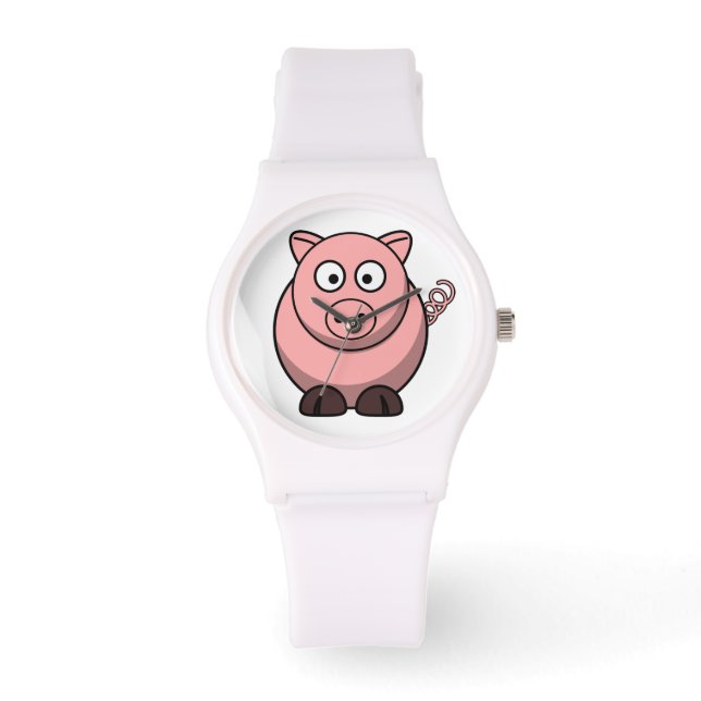 Pink Pig Watch (Front)