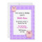 Pink Piggy Children's Birthday Invitation