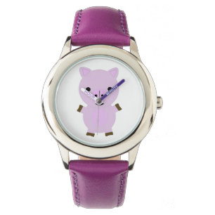 Pink Piggy Watch