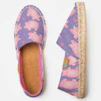 Pink Pigs Espadrilles