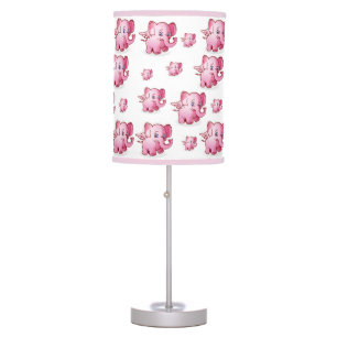 Pink Pigs Lamp Shade