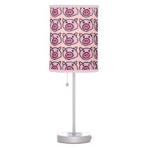 pink pigs pattern table lamp pink pigs pattern table lamp